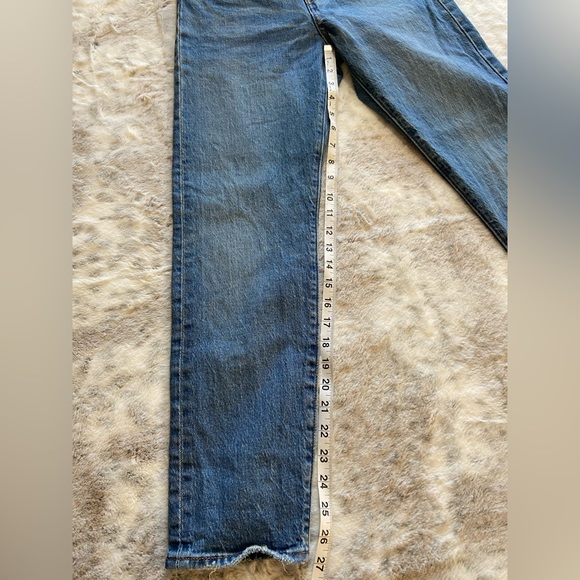 Levi’s Wedgie Premium Denim Woman’s Jeans light wash size 27 - Picture 9 of 12